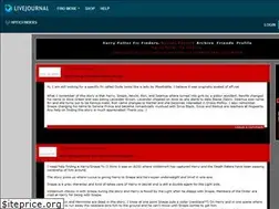 Sites similar to hpficfinders.livejournal.com