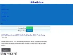 Sites similar to hpgovtjobs.in