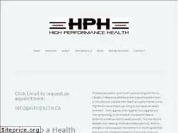 Sites similar to hphealth.ca
