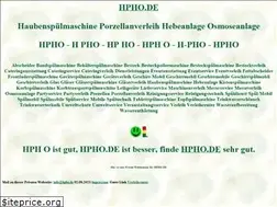 Sites similar to hpho.de