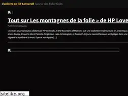 Sites similar to hplovecraft-fr.com