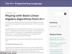 Sites similar to hplusplus.wordpress.com