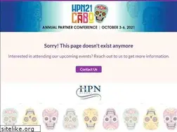 Sites similar to hpnglobalpartnerconference.com