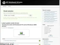 Sites similar to hpnotebookdrivers.com