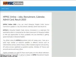 Sites similar to hppsconline.in