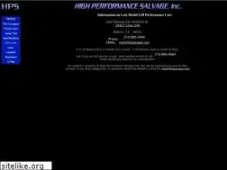 Sites similar to hpsalvage.com