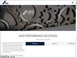 Sites similar to hpsolutions.de