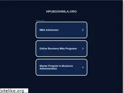 Sites similar to hpubsshimla.org