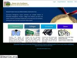 Sites similar to hpuniv.co.in