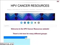 Sites similar to hpvcancerresources.org