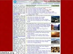 Sites similar to hqchinatours.com