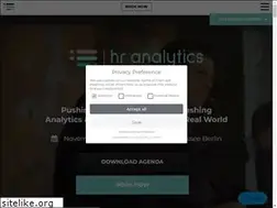 Sites similar to hr-analytics-summit.com