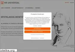 Sites similar to hr-universal.de