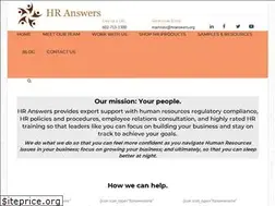 Sites similar to hranswers.org
