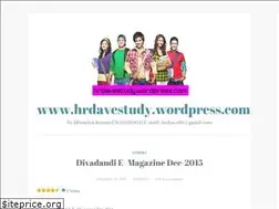 Sites similar to hrdavestudy.wordpress.com