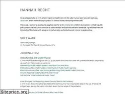 Sites similar to hrecht.github.io