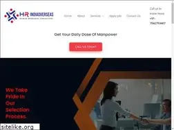 Sites similar to hrindiaoverseas.com