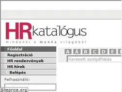 Sites similar to hrkatalogus.hu