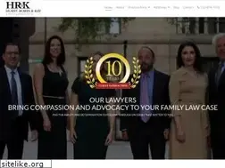 Sites similar to hrkfamilylaw.com
