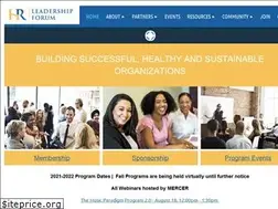 Sites similar to hrleadershipforum.org