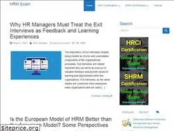 Sites similar to hrmexam.com