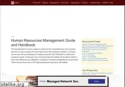 Sites similar to hrmhandbook.com