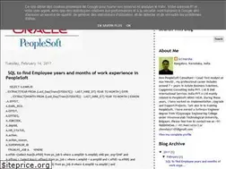 Sites similar to hrmspeoplesoft.blogspot.com