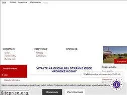 Sites similar to hronskekosihy.sk