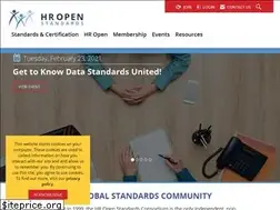 Sites similar to hropenstandards.org