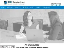 Sites similar to hrresolutions.com