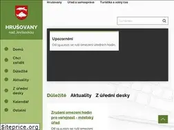 Sites similar to hrusovany.cz