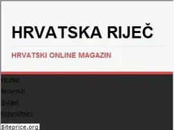 Sites similar to hrvatska-rijec.com