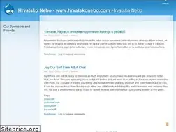 Sites similar to hrvatskonebo.com