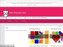 Sites similar to hry-pro-batole.cz