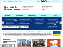 Sites similar to hs-bremerhaven.de