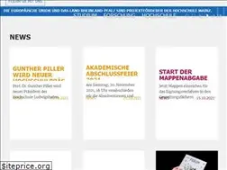 Sites similar to hs-mz.de