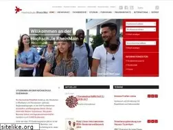 Sites similar to hs-rm.de