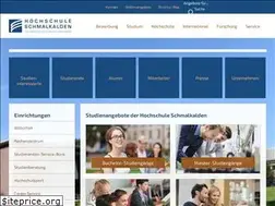 Sites similar to hs-schmalkalden.de