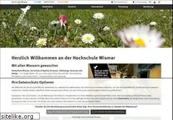 Sites similar to hs-wismar.de