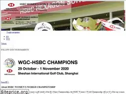 Sites similar to hsbcgolf.com