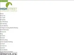 Sites similar to hscchurch.org