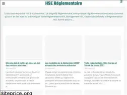 Sites similar to hse-reglementaire.com