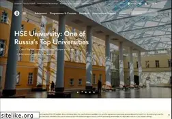 Sites similar to hse.ru