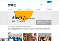 Sites similar to hsfk.de