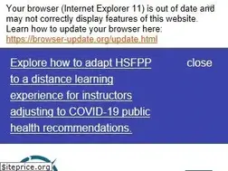 Sites similar to hsfpp.org