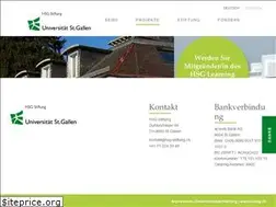 Sites similar to hsg-stiftung.ch