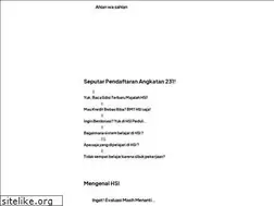 Sites similar to hsi.id