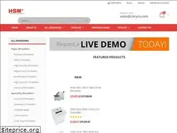 Sites similar to hsm-shredder.com
