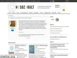 Sites similar to hsozkult.de