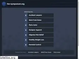 Sites similar to hsr-symposium.org